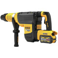 Rotary Hammers | Dewalt DCH775X2 60V MAX Brushless Lithium-Ion 2 in. Cordless SDS MAX Combination Rotary Hammer Kit with 2 Batteries (9 Ah) image number 4