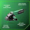 Angle Grinders | Metabo HPT 646488420 120V 13.5 Amp WEP 15-150 6 in. Corded Quick Angle Grinder image number 2
