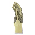 Work Gloves | MCR Safety 9396S CutPro Kevlar Gloves 9396 Yellow/Black Small Pair image number 2