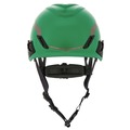 Hard Hats | MSA 10194794 V-Gard H1 Fas-Trac III Pivot Novent ANSI EN397 Safety Helmet -  Green image number 3
