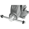 Vises | Wilton WL9-28826 C-1 Combination Pipe and Bench 4-1/2 in. Jaw Round Channel Vise with Swivel Base image number 4