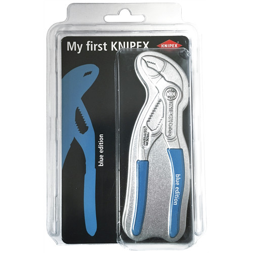 Specialty Pliers | Knipex 87 03 125 BE BK My First Knipex 5 in. Cobra Blue Handle image number 0