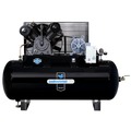 Stationary Air Compressors | Industrial Air IH9919910 10 HP 120 Gallon Oil-Lube Horizontal Stationary Air Compressor with Aosmith Motor image number 0