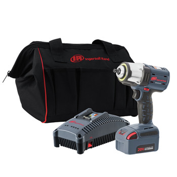 POWER TOOLS | Ingersoll Rand Brushless Lithium-Ion 3/8 in. Cordless High Torque Impact Wrench Kit (5 Ah) - W5133-K12