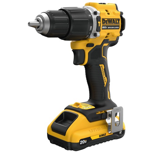 Dewalt 20V MAX ATOMIC COMPACT SERIES Brushless Lithium Ion 1 2 in. Cordless Hammer Drill Kit 3 Ah DCD799L1