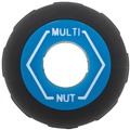 Nut Drivers | Klein Tools 32809MAGM 11-in-1 Multi-Nut Driver Tool, Magnetic Pass-Through Driver with Metric Hex Nut Sizes 5mm to 19mm image number 4