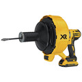 Drain Cleaning | Dewalt DCD200D1 20V MAX XR 2.0 Ah Cordless Lithium-Ion Brushless Drain Snake Kit image number 2