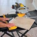 Dewalt D24000S 10 in. Wet Tile Saw with Stand image number 42
