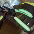 Cable and Wire Cutters | Klein Tools 11055GLW 7.4 in. High-Visibility Wire Stripper Cutter image number 5