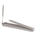 July Member-Exclusive Offer Save 10% off on One Item | ACCO A7070010J 1 in. Capacity 2.75 in. Center to Center Self-Adhesive Two-Prong Paper Fastener Bases - Matte Steel (100/Box) image number 1