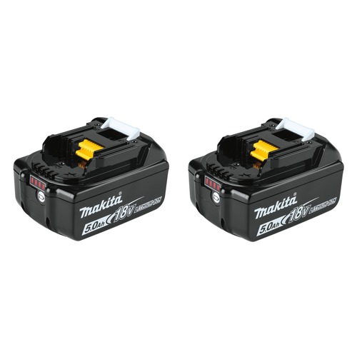 Makita LXT and XGT 20% off sale | Makita BL1850BBL1850B-BNDL (2) 18V LXT Lithium‑Ion Batteries Bundle (5 Ah) image number 0
