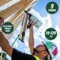 Clearance Center | Metabo HPT NR83AA5M 3-1/4 in. Paper Strip Framing Nailer image number 2