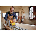 Track Saws | Dewalt DCS520T1 60V MAX FLEXVOLT Brushless Lithium-Ion 6-1/2 in. Cordless TrackSaw Kit (6 Ah) image number 9