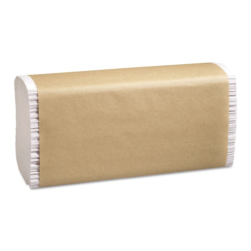  | Marcal PRO P200B 9-1/4 in. x 9-1/2 in. Multi-Fold 100% Recycled Folded Paper Towels - White (4000/Carton) image number 0