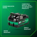 Clearance Center | Metabo HPT 380083M BSL36A18X 18V/36V MultiVolt 2.5 Ah/5 Ah Lithium-Ion Water and Impact-Resistant Battery image number 2