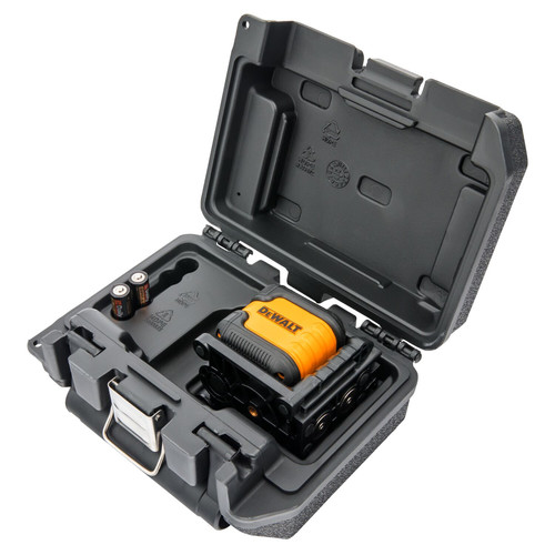 Laser Levels | Dewalt DW08802CG-QU 55 ft. Cordless Green Self-Leveling Cross Line Laser Level with AA Batteries image number 0