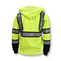 Hoodies and Sweatshirts | Dewalt DSJ32-3ZGS-XL Heavy Duty Class 3 Hooded Fleece Jacket - XL image number 3