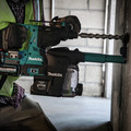 Clearance Center | Makita GRH01M1W 40V max XGT Brushless Lithium-Ion 1-1/8 in. Cordless AFT/AWS Capable AVT Rotary Hammer Kit with SDS-PLUS Dust Extractor (4 Ah) image number 9