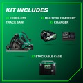 Circular Saws | Metabo HPT C3606DPAM 36V MultiVolt Lithium-Ion Cordless Circular Track Saw Kit (4 Ah) image number 3