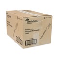  | Pactiv Corp. YPSMFTEC EarthChoice PSM Heavyweight Plastic Cutlery Fork - Tan (1000/Carton) image number 0