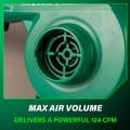 Handheld Blowers | Metabo HPT RB18DCQ4M MultiVolt 18V Lithium-Ion Cordless Compact Blower (Tool Only) image number 6