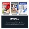  | WypAll 51633 12.5 in. x 23.5 in. Heavy-Duty Foodservice Cloths - Blue (100/Carton) image number 1