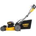 Self Propelled Mowers | Dewalt DCMWSP255U2 2X20V MAX XR Brushless Lithium-Ion 21-1/2 in. Cordless Rear Wheel Drive Self-Propelled Lawn Mower Kit with 2 Batteries (10 Ah) image number 1