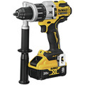 Combo Kits | Dewalt DCK299D1W1 20V MAX XR Brushless Lithium-Ion 1/2 in. Cordless Hammer Drill with POWER DETECT Tool Technology / 1/4 in. Impact Driver Combo Kit (8 Ah) image number 3