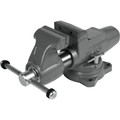 Vises | Wilton WL9-28832 Machinist 5 in. Jaw Round Channel Vise with Swivel Base image number 1