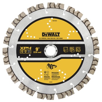 Dewalt 9 in. XP4 All-Purpose Segmented Diamond Blade - DW47924