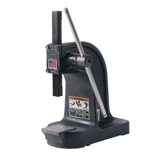 Metal Forming | Dake D-901001 Model X 1-Ton Platen Type Single Lever Arbor Press image number 0