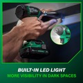 Metabo HPT Cyber Week! Save on Featured Tools! | Metabo HPT WH18DEXM 18V MultiVolt Lithium-Ion Brushless Cordless Impact Driver Kit (2 Ah) image number 16