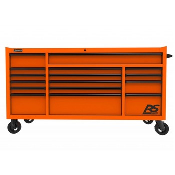 TOOL STORAGE | Homak RS PRO 72 in. 16 Drawer Roller Cabinet - Orange - OG04072160