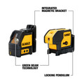 Laser Distance Measurers | Dewalt DW0883CG Green Beam Line and Spot Laser image number 1