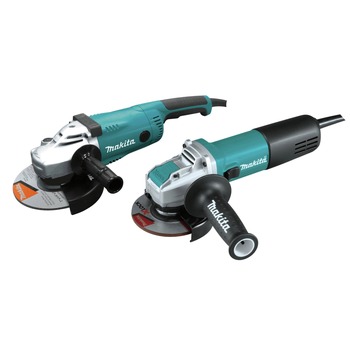 GRINDERS | Makita 7 in. Corded Angle Grinder and X‑LOCK 4‑1/2 in. Angle Grinder with AC/DC Switch Bundle - GA7021GA4570-BNDL