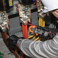 Clamp Meters | Klein Tools CL390 400 Amp Cordless Digital Clamp Meter Kit with Reverse Contrast Display image number 6