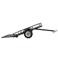 Utility Trailer | Detail K2 MMT4X6O 4 ft. x 6 ft. Powder-Coated Open Side Multi Purpose Utility Trailer - Black image number 4