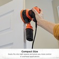 Random Orbital Sanders | Black & Decker BDERO200AEV 2.4 Amp 5 in. Corded Random Orbit Sander image number 5