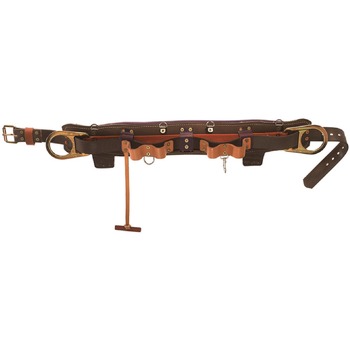 Klein Tools 47 in. to 55 in. Body Belt Style - Brown - 5282N-28D