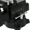 Vises | Dewalt DXCMWSV5 5 in. Heavy Duty Workshop Bench Vise with Swivel Base image number 4