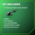 Angle Grinders | Metabo HPT 646563420 120V 13.5 Amp WEV 15-150 HT 6 in. Corded Angle Grinder image number 1