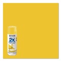 Paint | Rust-Oleum 334046 Painters Touch 2X Ultra Cover 12 oz. Aerosol Can Spray Paint - Gloss Sun Yellow (6/Carton) image number 2