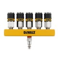 Air Chisels | Dewalt DXCM041-0122 5-Way Straight Air Manifold image number 0