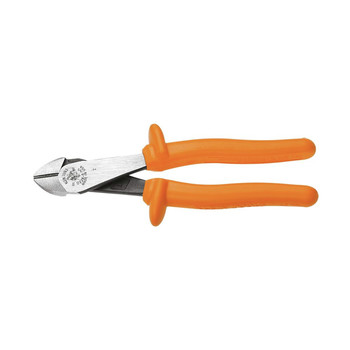 Klein Tools D2000-48-INS 8 in. Heavy-Duty Insulated Angled Head Diagonal Cutting Pliers