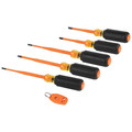 Screwdrivers | Klein Tools 33736INS 6-Piece 1000V Slim-Tip Insulated Screwdriver Set image number 2
