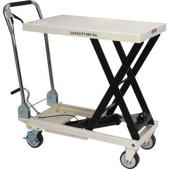 LIFT TABLES | JET SLT-660F 660 lb. SLT Series Scissor Lift Table - JT9-140777