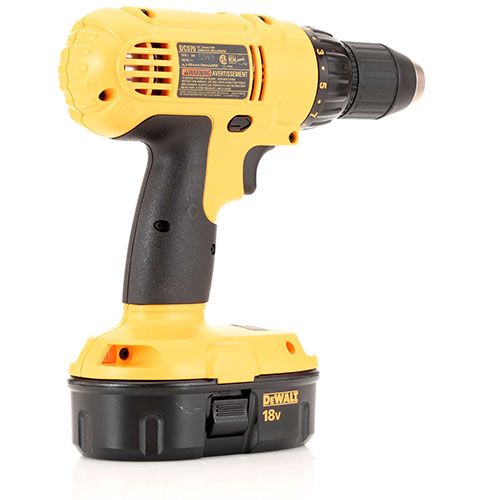 Dewalt DC970K2 18V Cordless 12 in. Adjustable Clutch Drill Driver Kit
