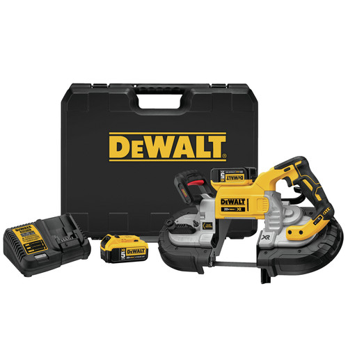 Band Saws | Dewalt DCS376P2 20V MAX 5 in. Dual Switch Band Saw Kit image number 0
