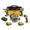 Combo Kits | Dewalt DCK447P2 20V MAX XR Brushless Lithium-Ion 4-Tool Combo Kit with (2) Batteries image number 0