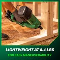 Framing Nailers | Metabo HPT NR1890DRAM 18V Lithium-Ion 21 Degree Cordless Plastic Strip Framing Nailer Kit (4 Ah) image number 4
